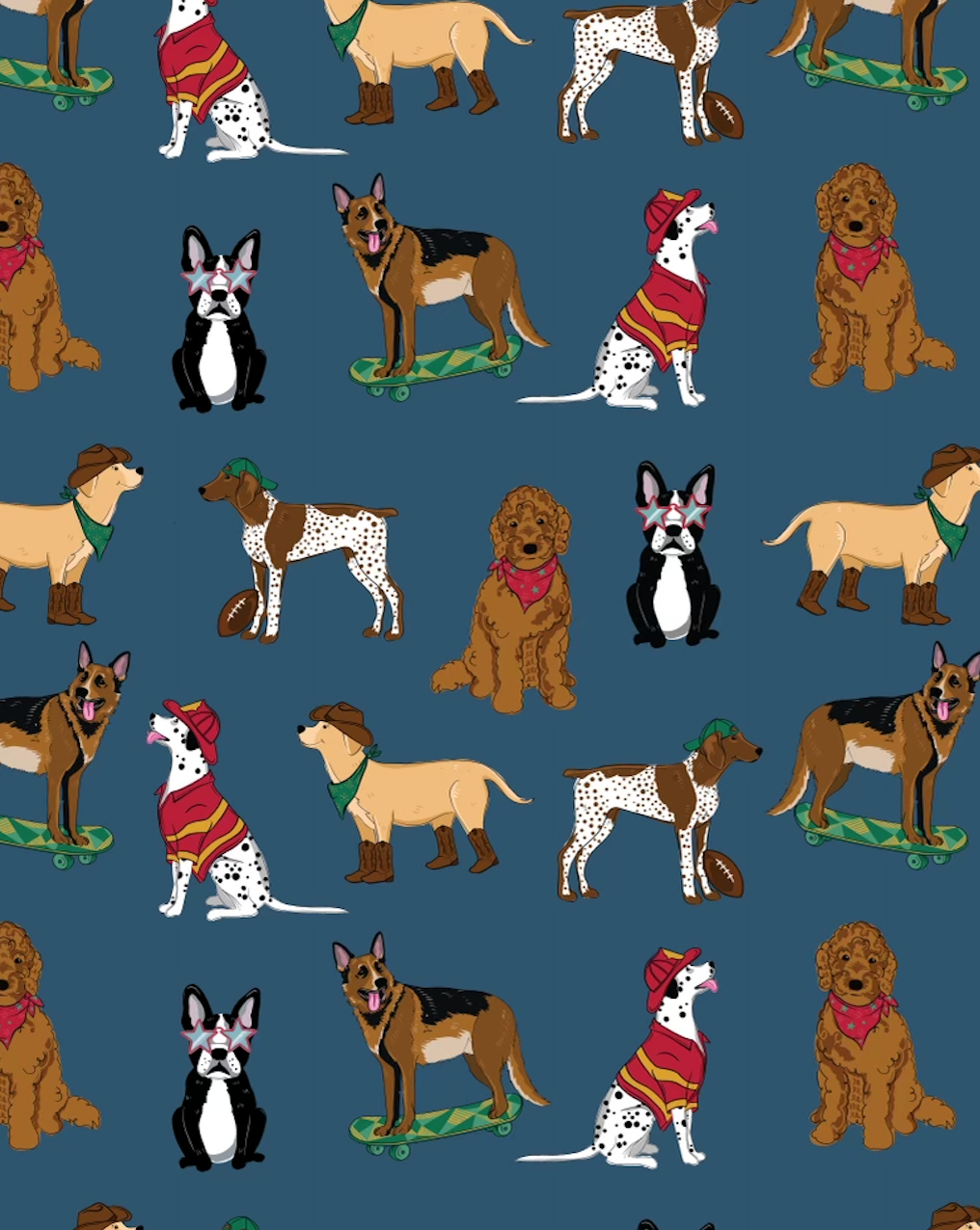 Rowdy Pups Zippy Bamboo PJ