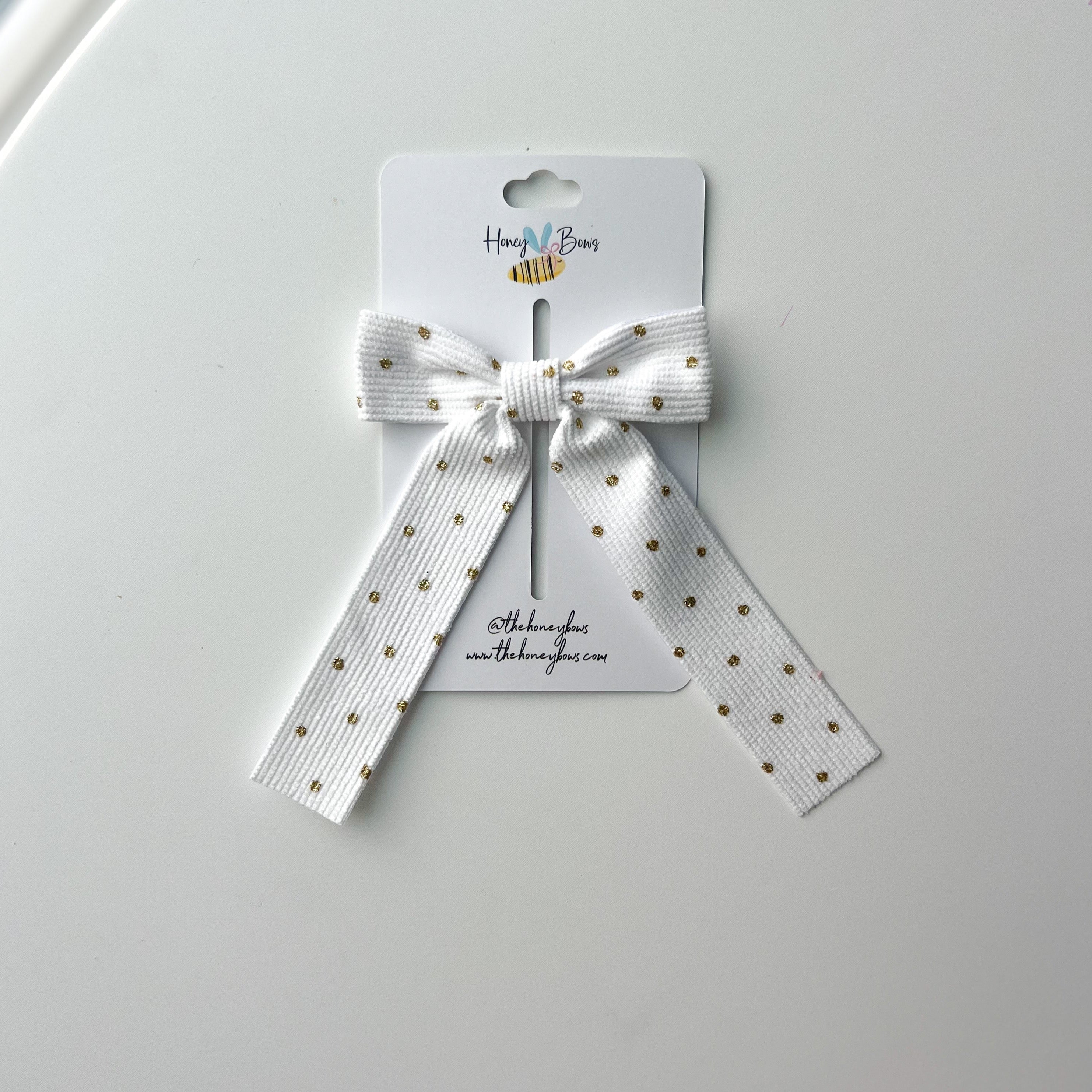 Petite Polkadot Bow