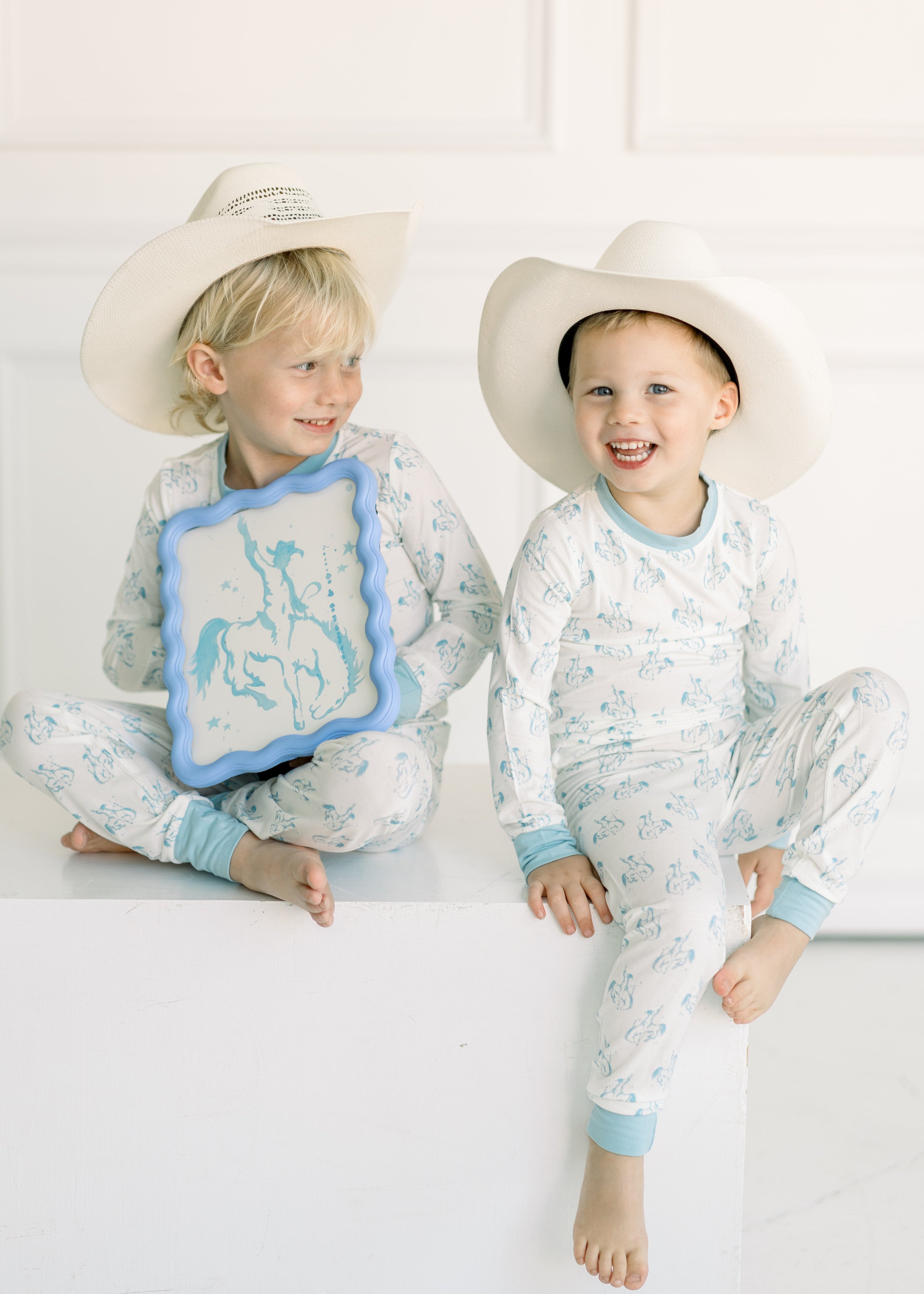 Howdy Cowboy by Samantha Jezek Two Piece Bamboo