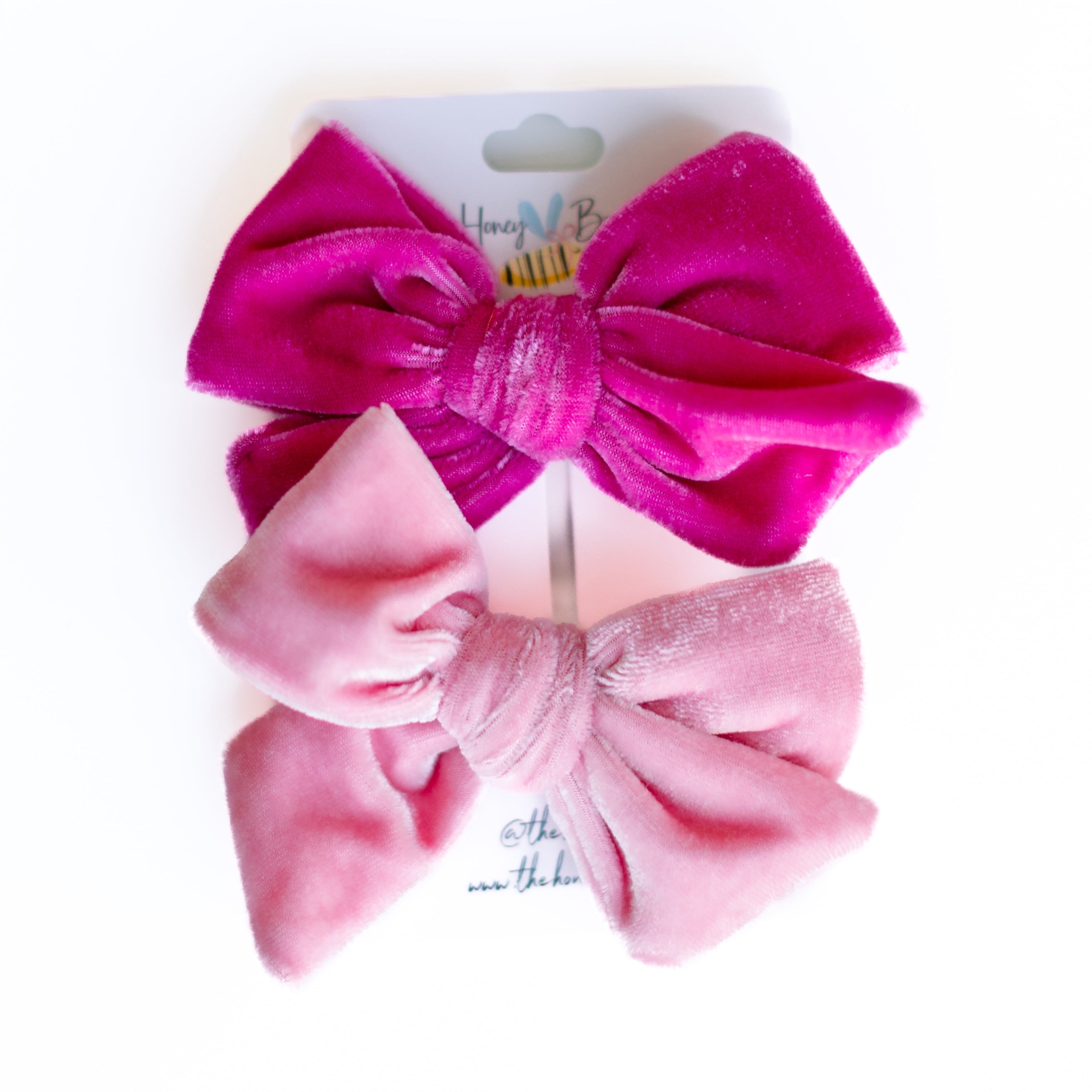 Small Velvet Bows