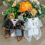 Halloween Confetti Large Bow