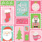 Christmas Stamps Two Piece PJ